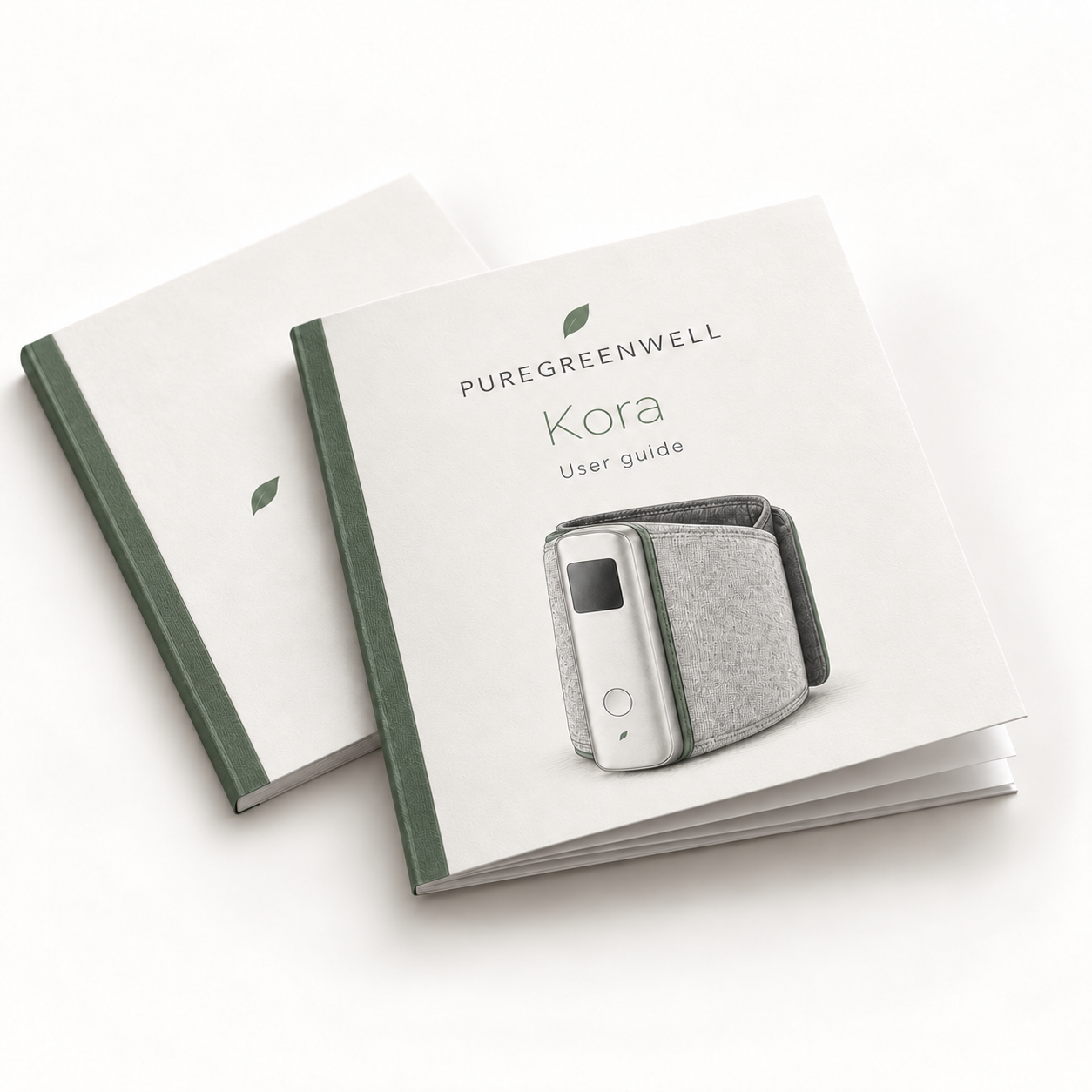 Illustrative PUREGREENWELL Kora printed user guide